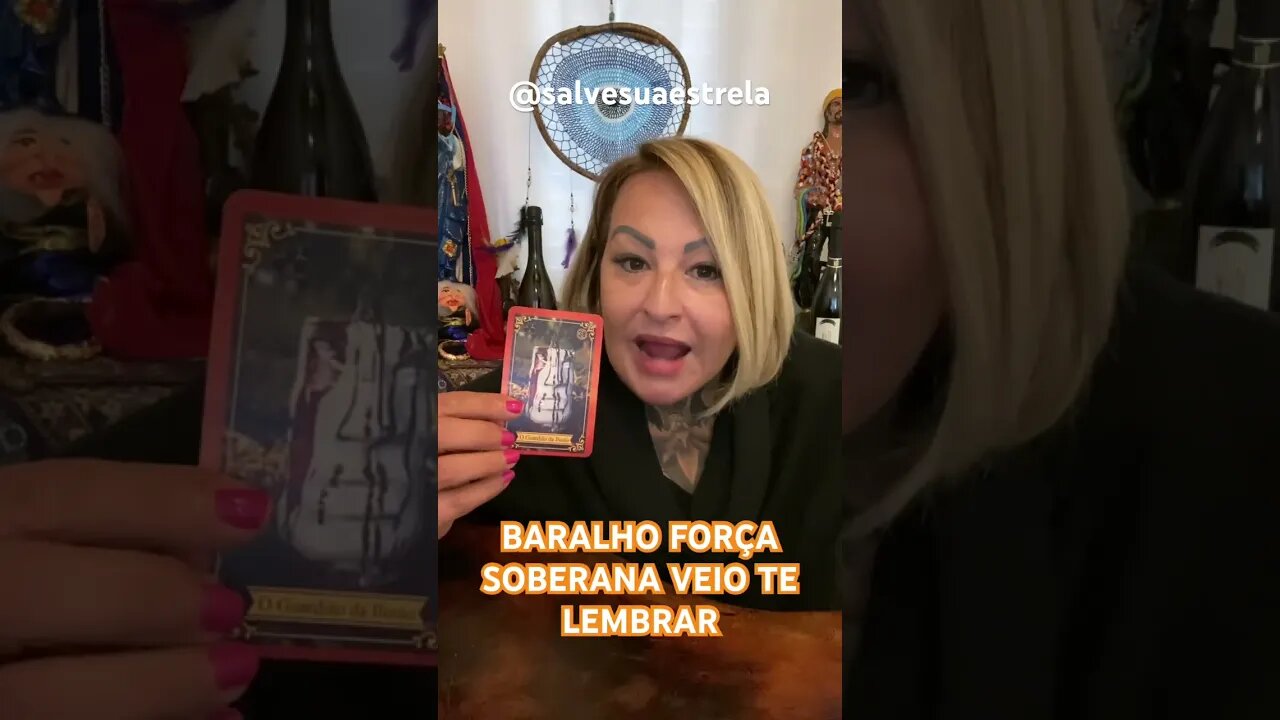 BARALHO FORÇA SOBERANA VEIO TE LEMBRAR #baralhocigano