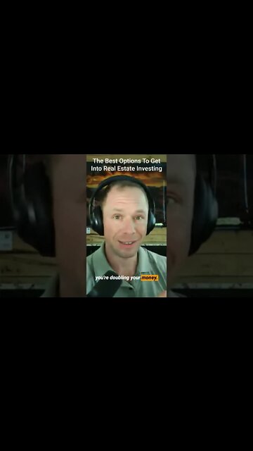 The Best Options to Get Started in Real Estate Investing #shorts