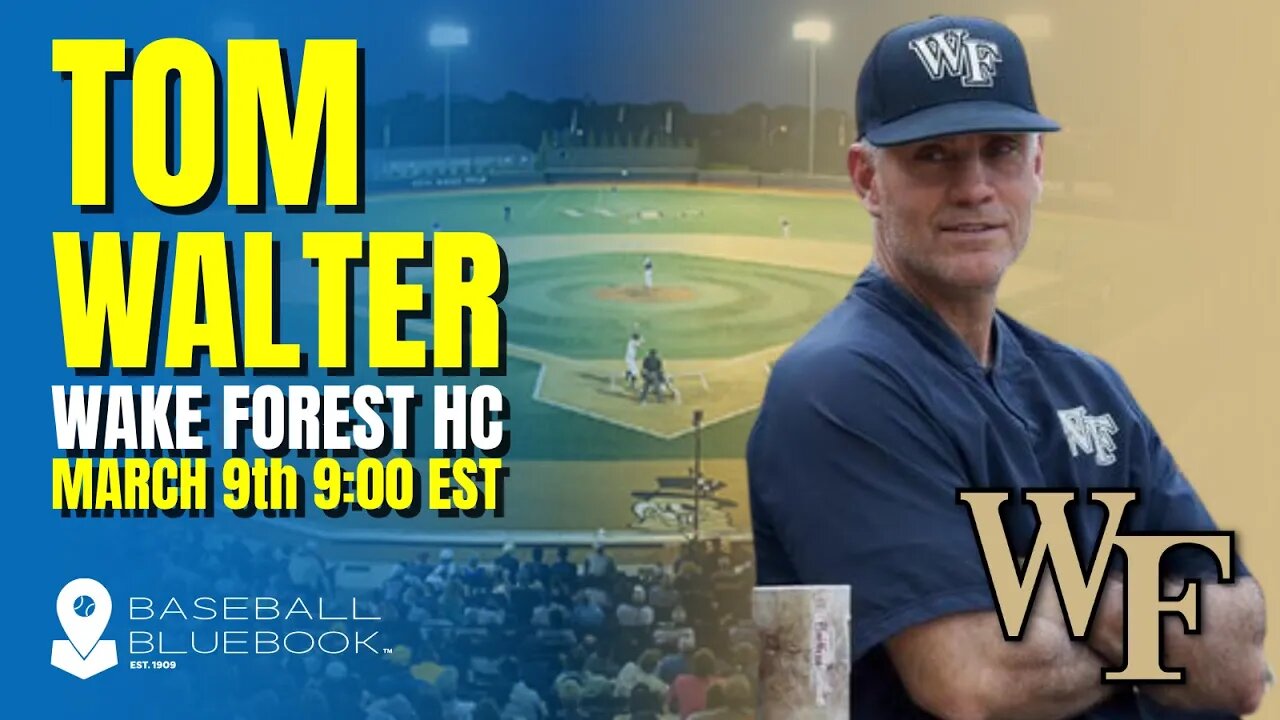 THURSDAYS COACHES CORNER, Tom Walter, Head Coach at Wake Forest University