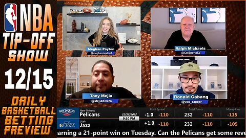NBA Picks, Predictions and Betting Odds | NBA Prop Bets and DFS Recommendations | Tip-Off for Dec 15