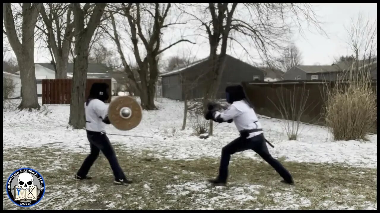 Longsword vs Sword & Shield 2 - Mixed Weapon HEMA Sparring