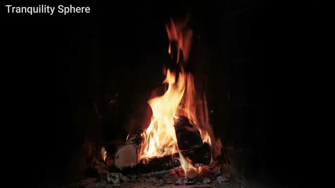 Calm Fireplace Ambience | Woodfire, ASMR, Relaxation, Stress Relief, Sleeping Sounds, Crackling Fire