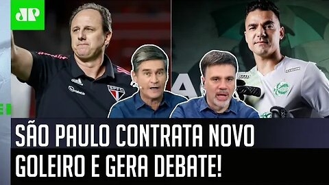 "O São Paulo CONTRATOU esse goleiro? Cara, eu ACHO que..." NOVO REFORÇO gera DEBATE!