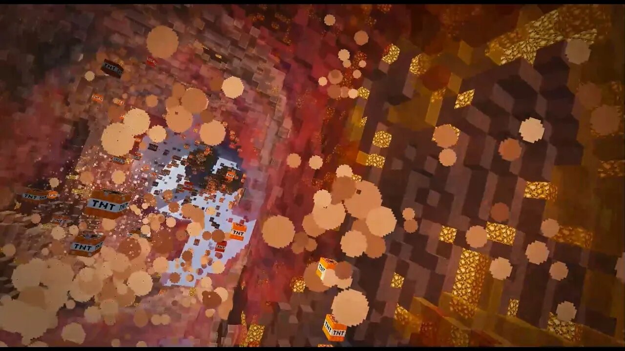 Explosive caves