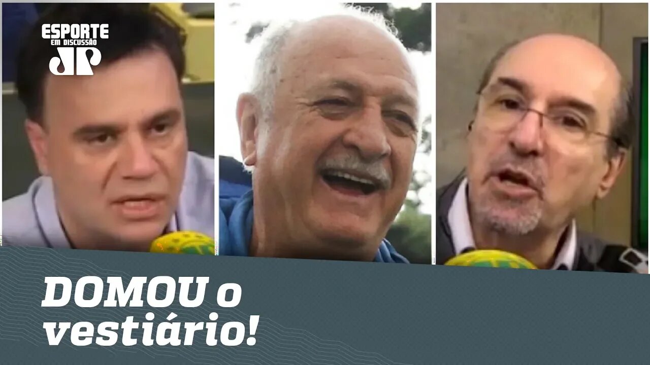 DOMOU o vestiário! FELIPÃO é EXALTADO por "ajeitar" o Verdão!