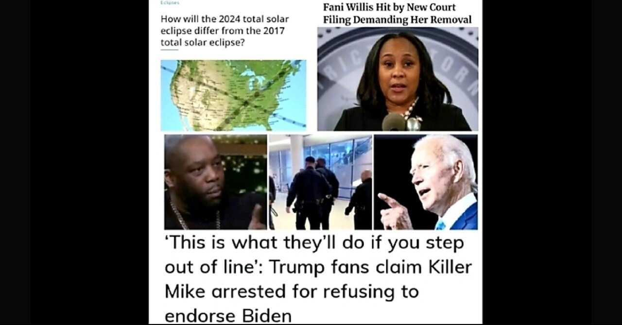 Kill3r Mike arrested at grammys, Fani Willis cries racism in possible removal, more NASA nonsense