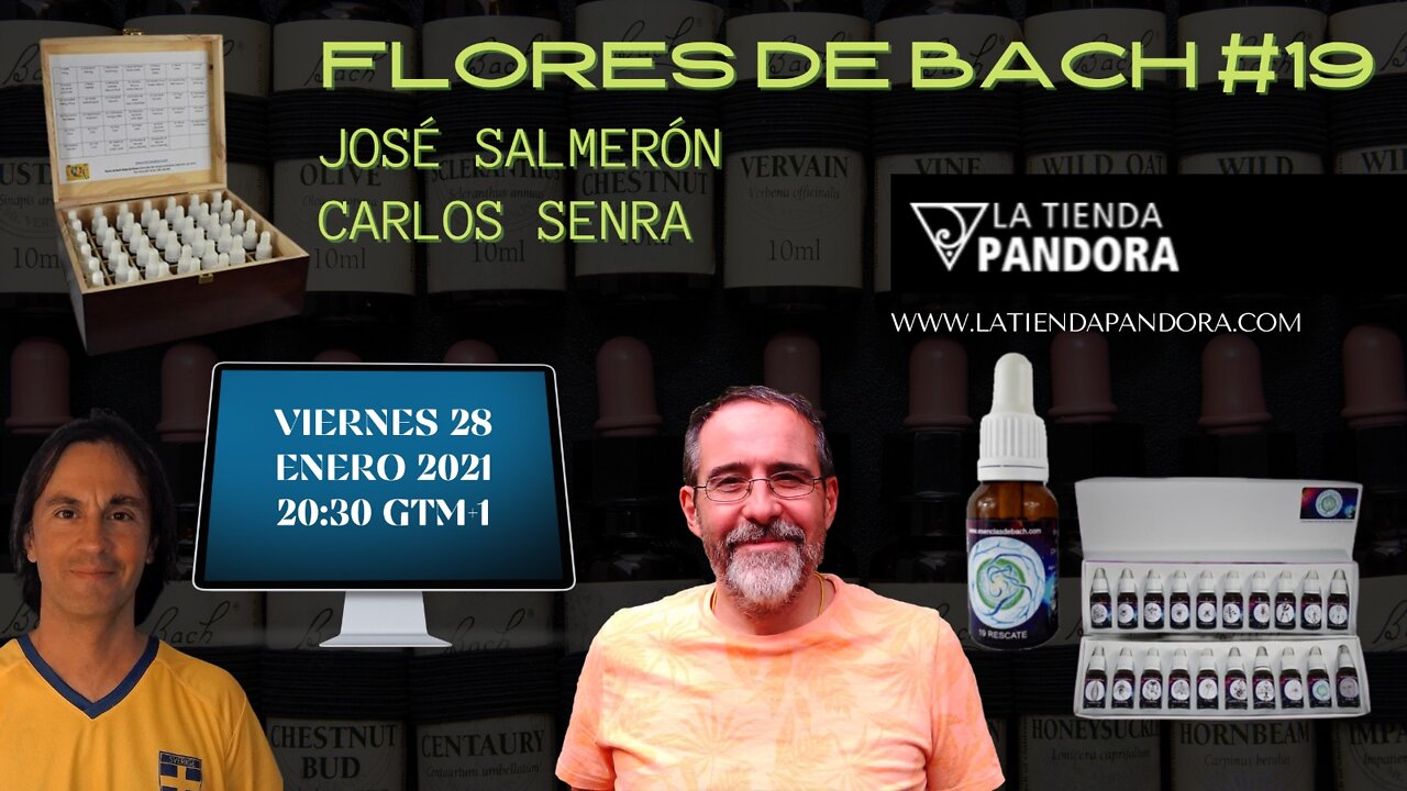 FLORES DE BACH #19, José Salmerón y Carlos Senra