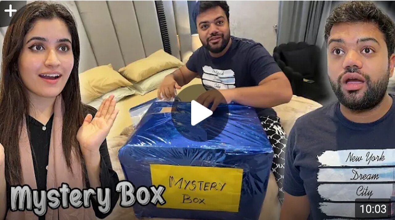 My Wife Surprised me With a Mystery Box 🎁