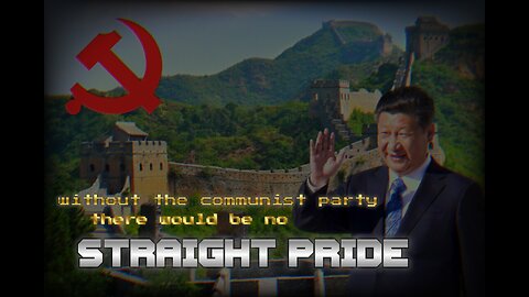 My comrades celebrate straight pride