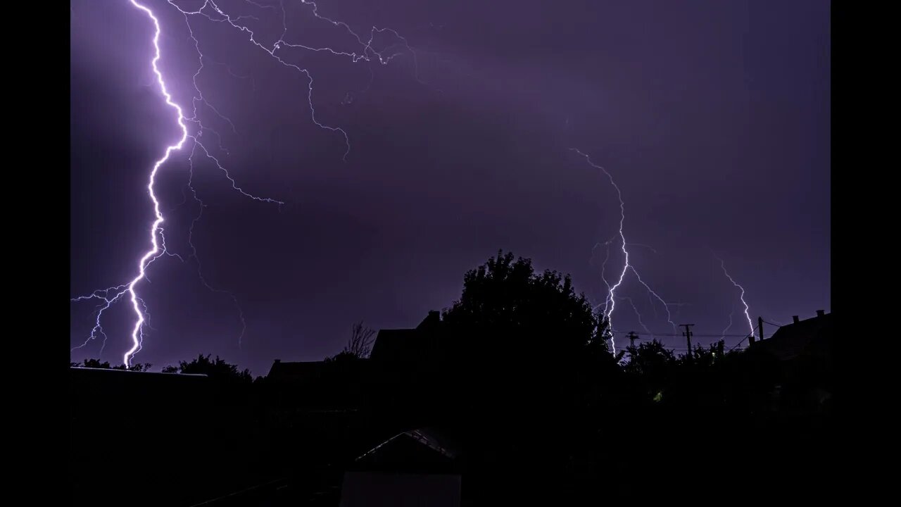 Thunderstorm and Rain Sounds for Sleeping, Relaxing Stress Relief