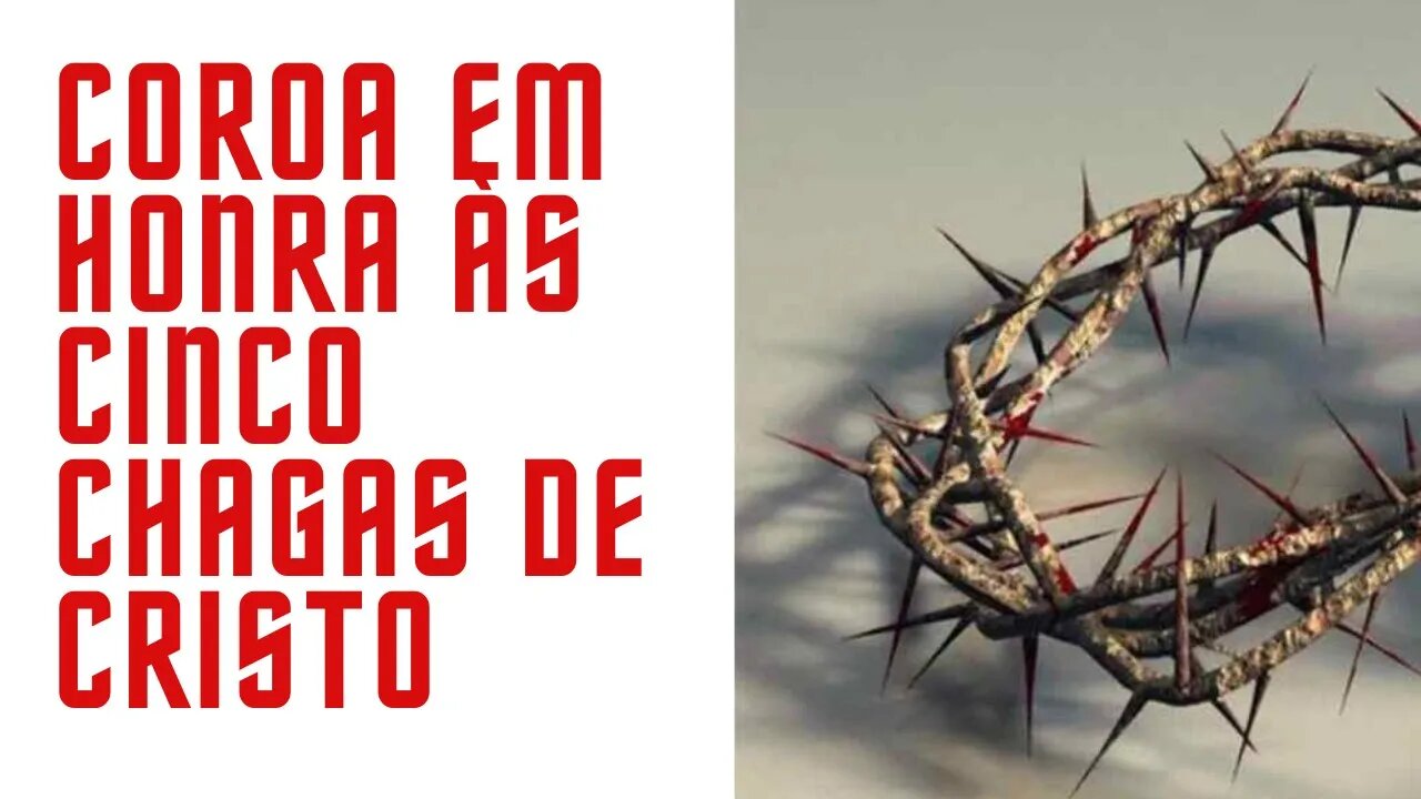 Coroa em Honra às Cinco Chagas de Cristo (02/05/2023)