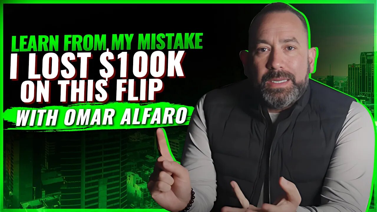 I Lost $100K On This Flip - Learn From My Mistake!