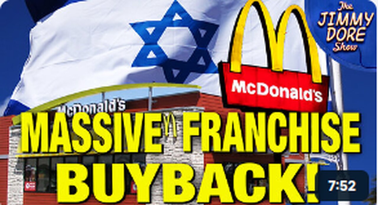 McDonald’s Furiously BACKPEDALING Over Support For Isr@el!