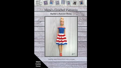 Barbie Patriotic Dress