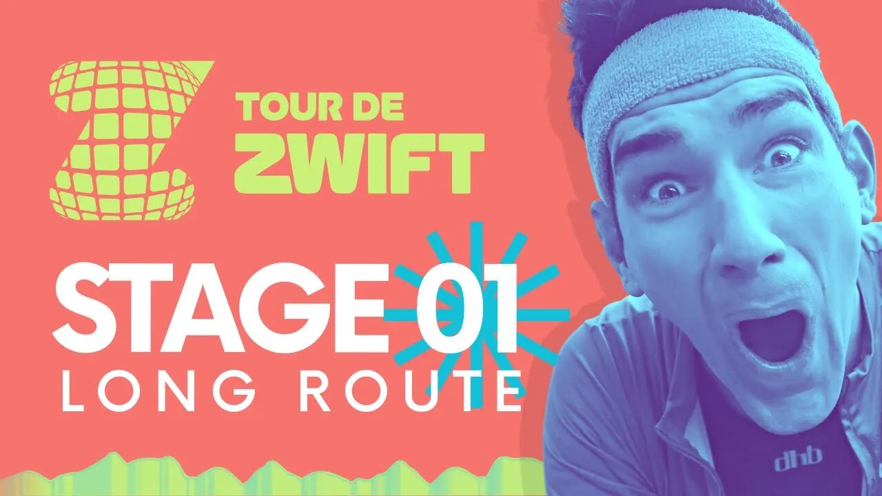 Tour de Zwift 2023 | Stage 1 (A) Long Route Royal Pump Room 8 🔴