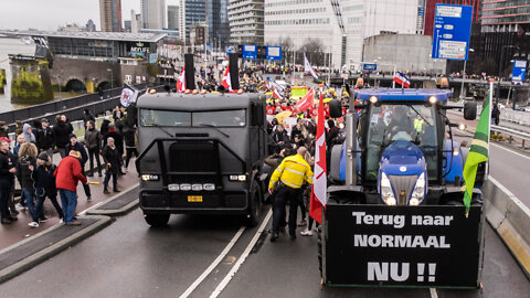 Samen voor Nederland in Rotterdam op 6 februari 2022