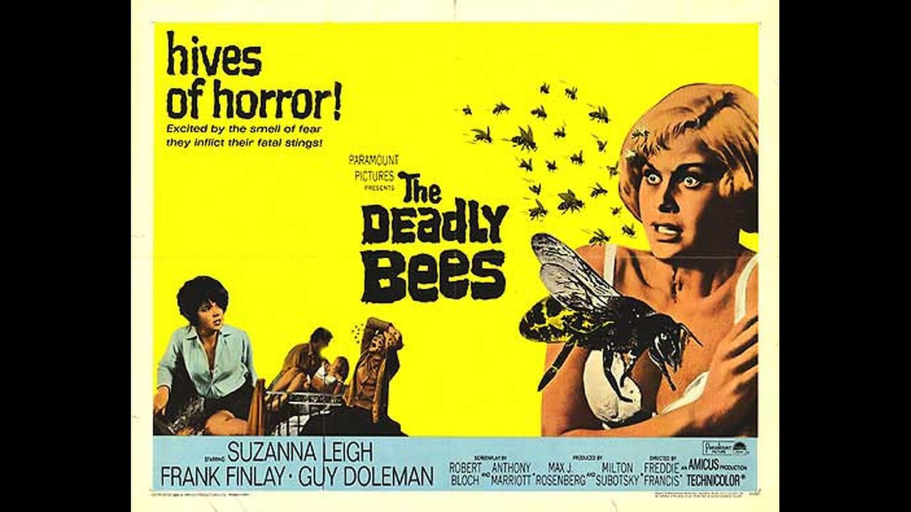 THE DEADLY BEES (1966) movie trailer