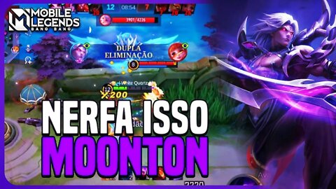 SE A MOONTON NÃO NERFAR ESSE HERÓI, NÃO VAI DAR PRA PARAR!!! | MLBB