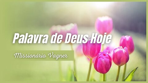 Reavivados Pela Palavra de Deus - Palavra do Dia Hoje