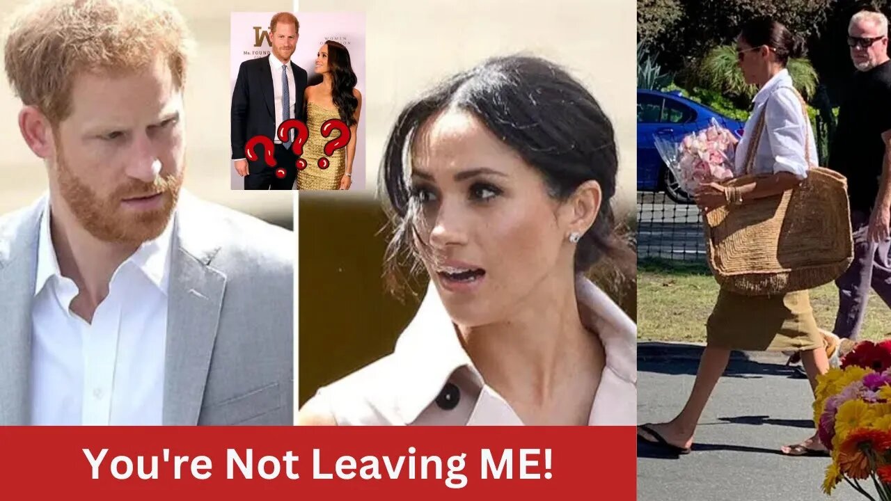 Meghan Markle Desperately Holding on To Fake Marriage to Salvage Her Failing Career! #meghanmarkle