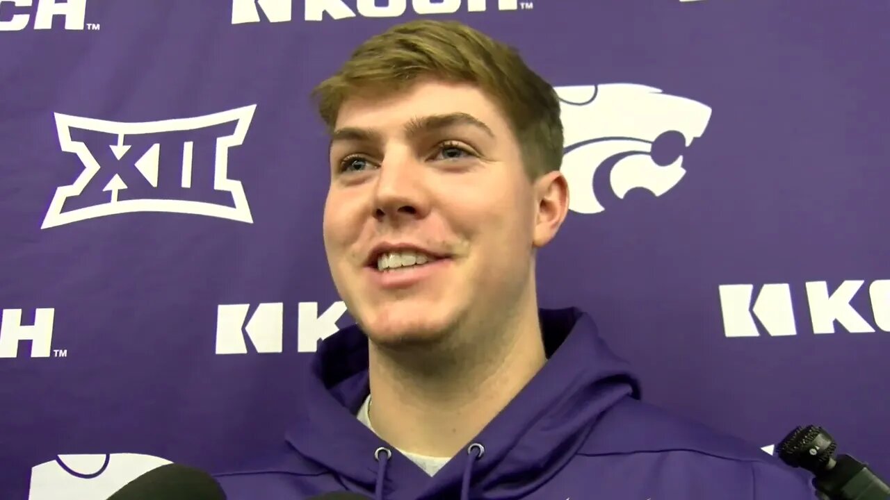 Kansas State Football | Will Howard Interview | December 19, 2022