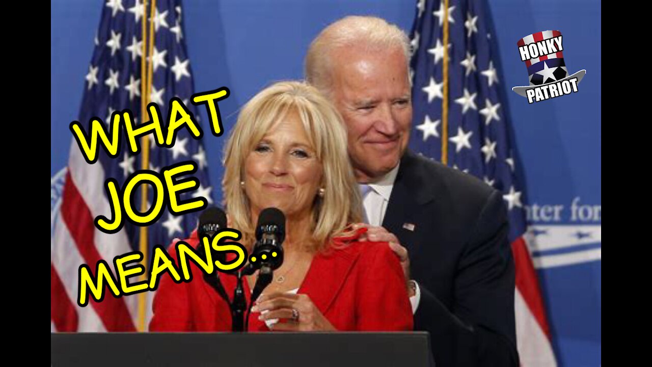 JILL BIDEN STEPS IN TO HELP JOE, AND MORE JOE BIDEN GAFFES !