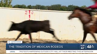 The tradition of Mexican rodeos