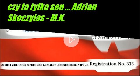 czy to tylko sen … Adrian Skoczylas