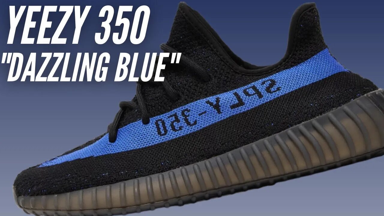 Yeezy 350 Dazzling Blue Unboxing