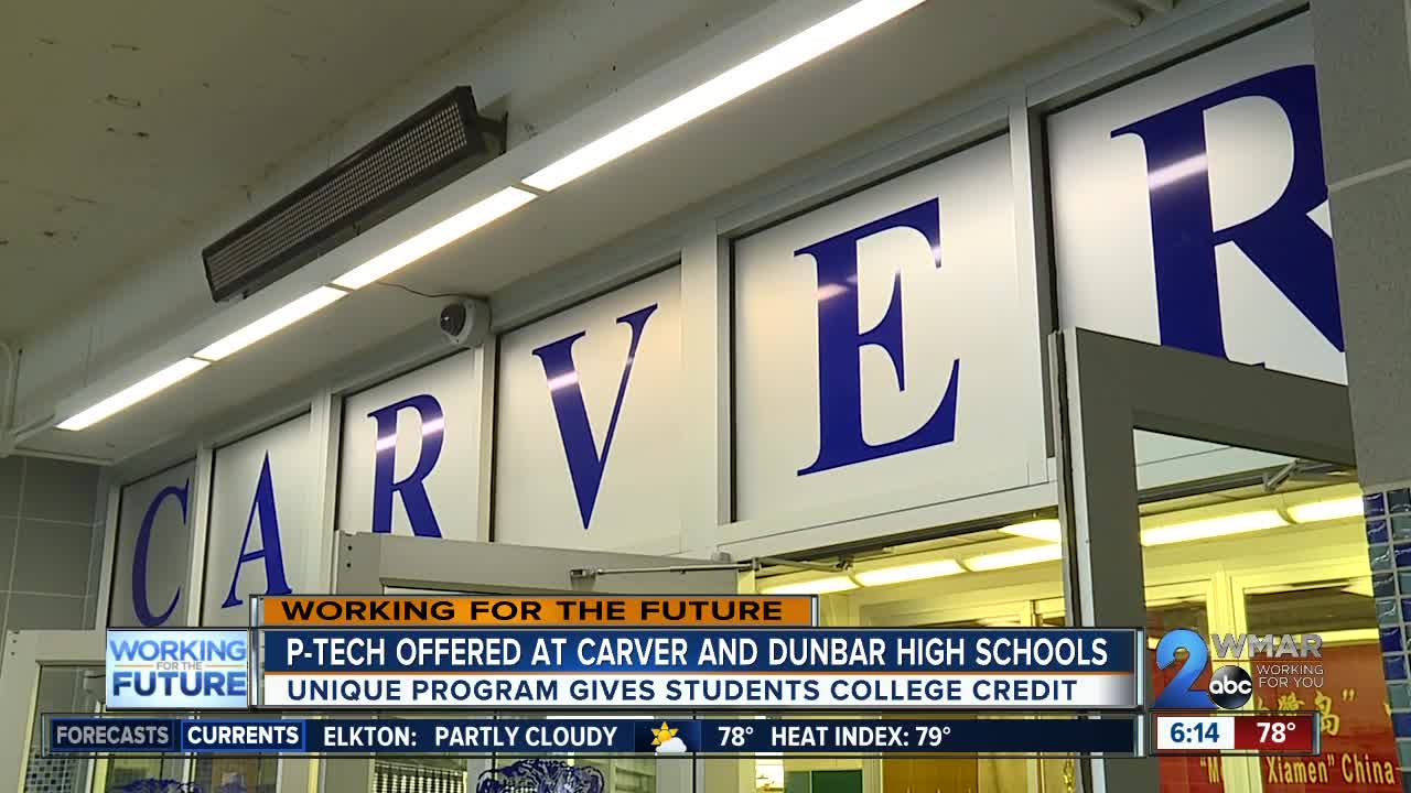 P-TECH program helping Baltimore City students get college credit