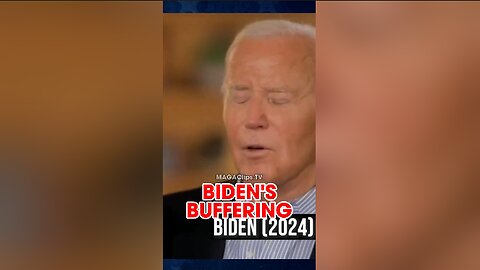 Dan Bongino: This Video Isn't Buffering, Biden is - 7/8/24