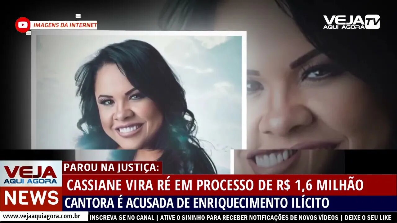 CASSIANE É ACUSADA DE ENRIQUECIMENTO ILÍCITO E VIRA RÉ EM PROCESSO DE R$ 1,6 MILHÃO