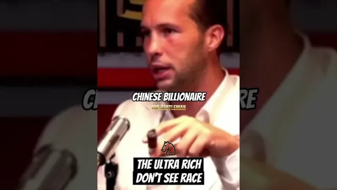 The ultra rich don't see race