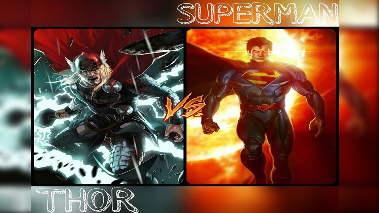 THOR VS SUPERMAN NEW 52