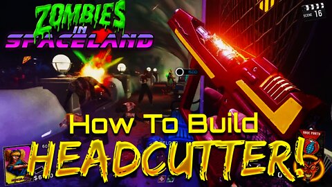 "HEADCUTTER" WONDER WEAPON TUTORIAL! (Infinite Warfare Zombies) - ZOMBIES IN SPACELAND EASTER EGG