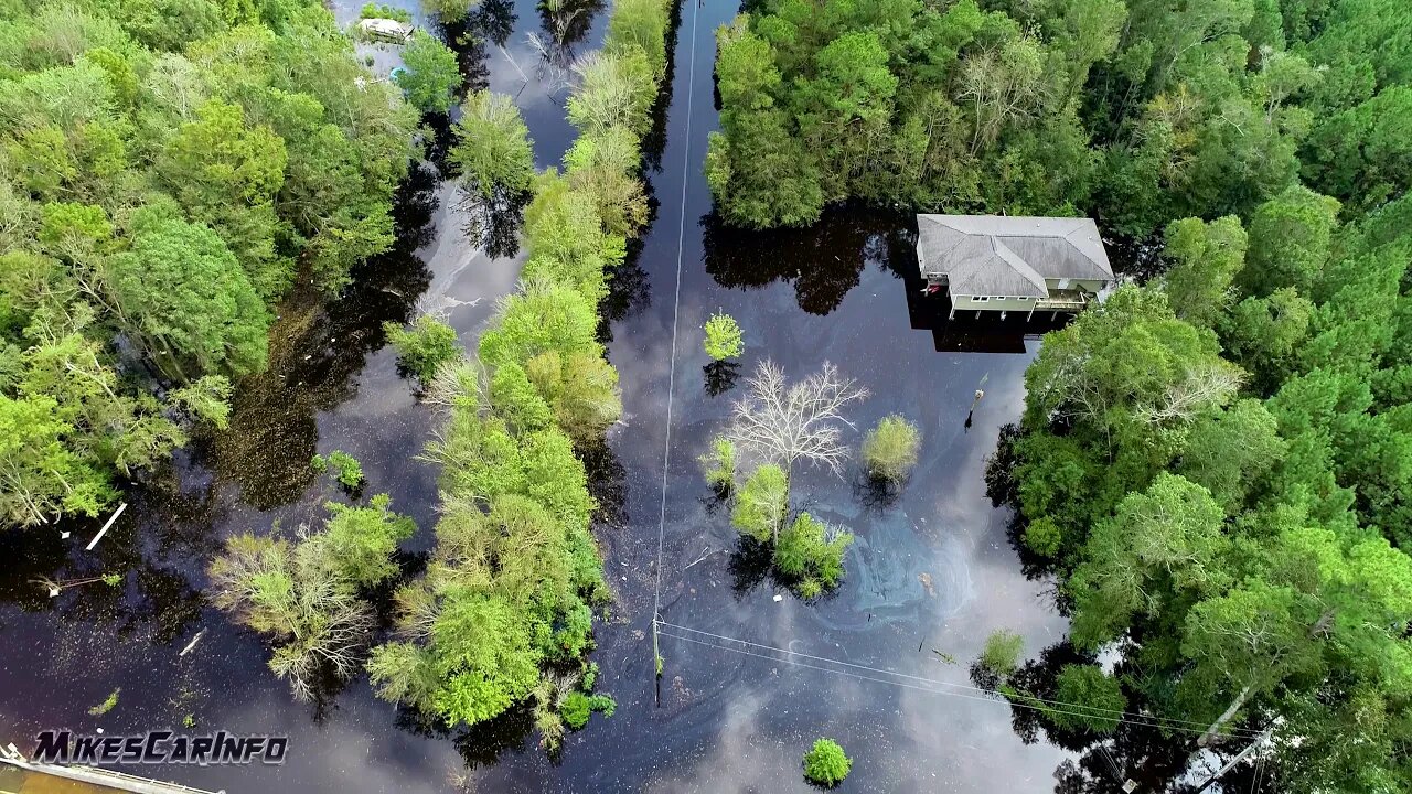 Drone: Hurricane Florence HWY 905 SC Flood