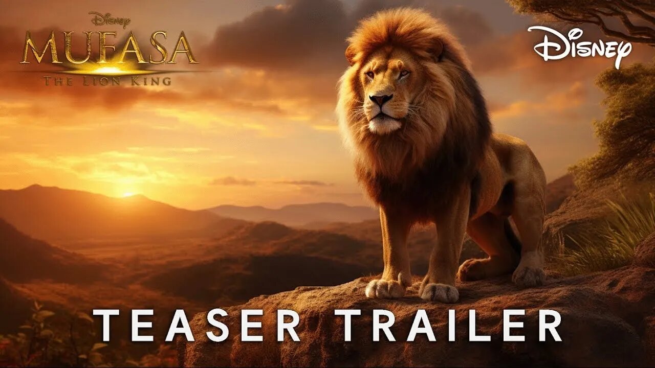 MUFASA The Lion King (2024) Teaser Trailer Disney (4K) UPDATE & Release date