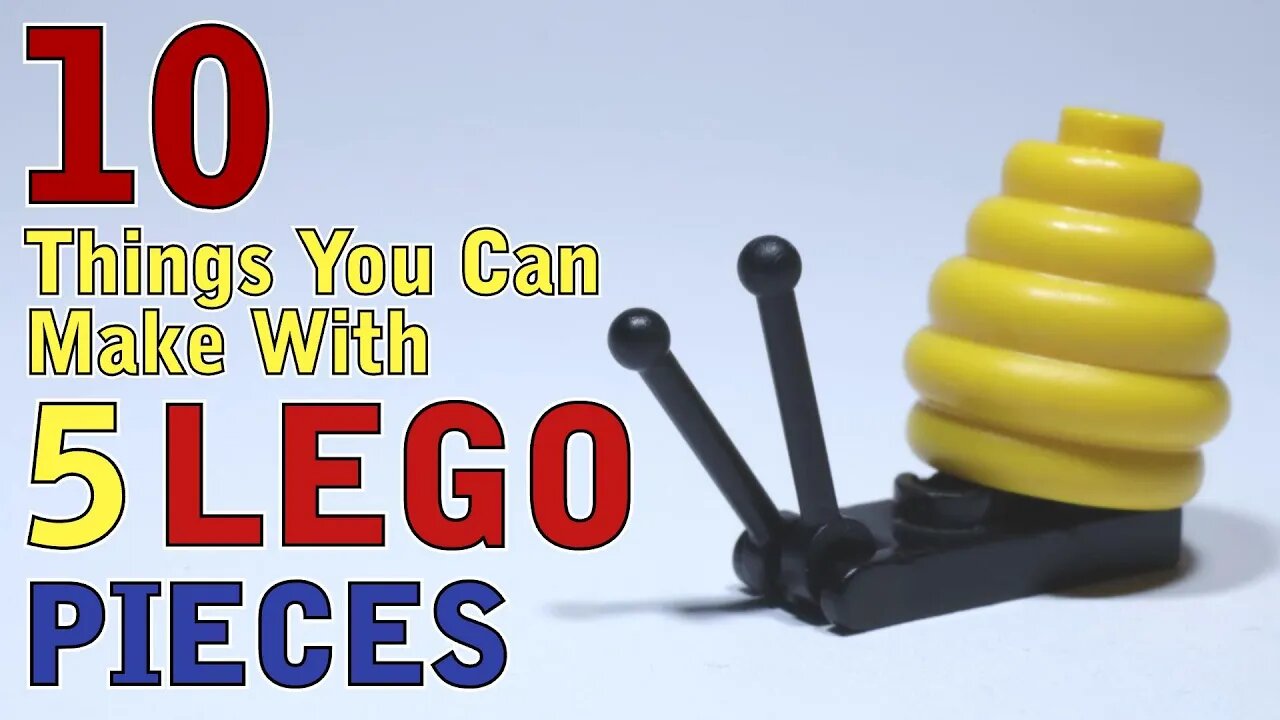 10 Things You Can Make With 5 Lego Pieces