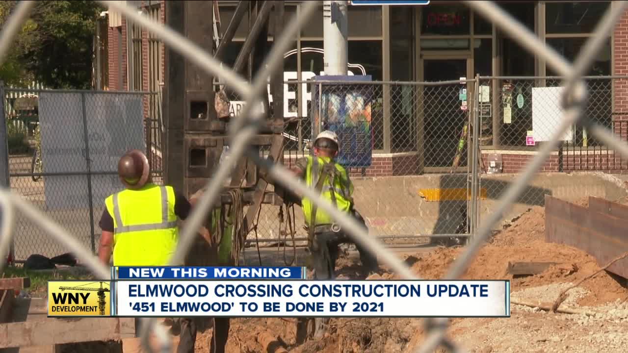 Elmwood Crossing construction begins