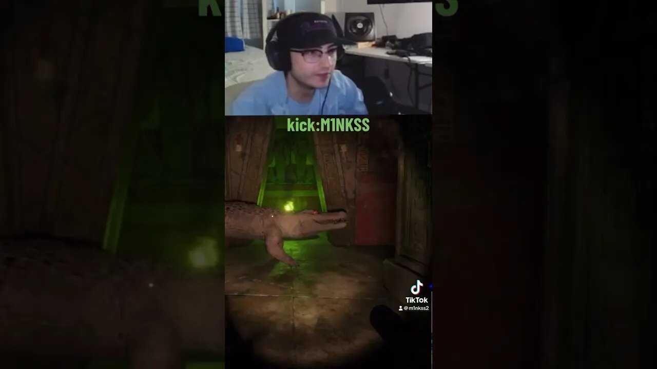 LOOK AT THAT CROC #trending #funnymemes #shorts #scarygaming #jumpscare #hilarious #clips #memes