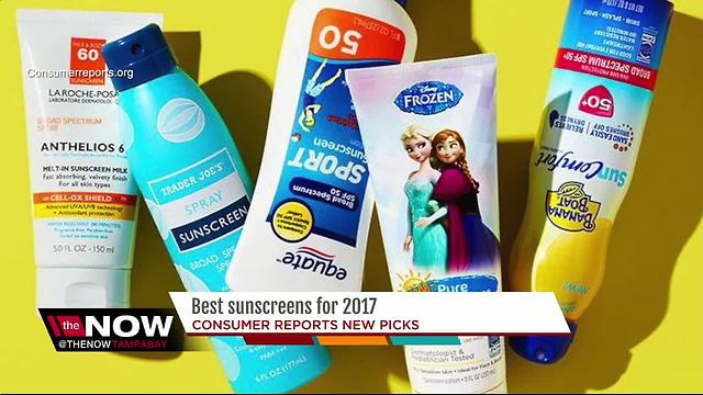 Consumer Reports releases the best sunscreens to buy in 2017