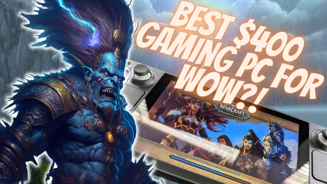 Can you use the Steam Deck as a World of Warcraft Gaming PC?