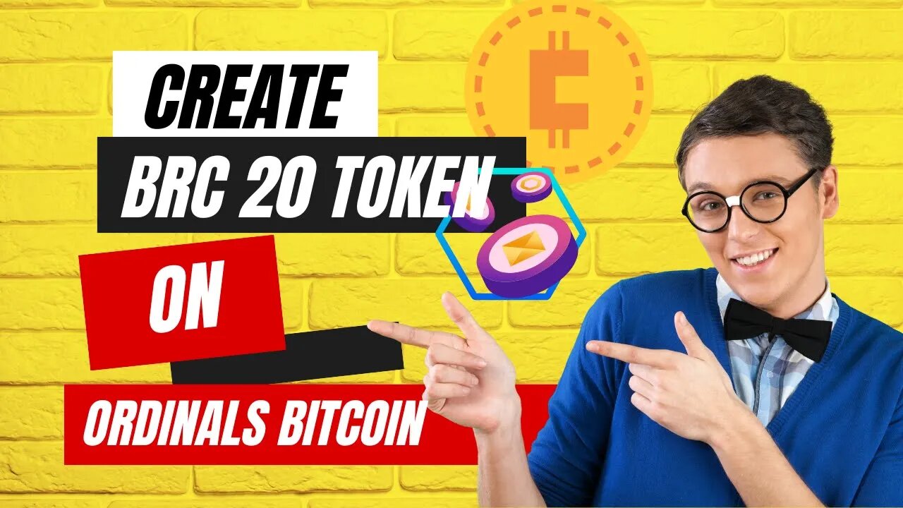 HOW TO CREATE BRC 20 TOKEN ON ORDINALS WALLET