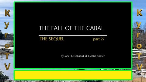 The Sequel to The Fall of The Cabal - Osa 27: The World Economic Forum (suomennettu)
