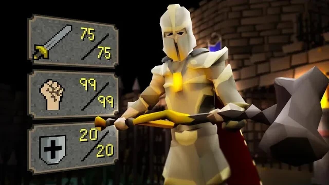 This level 90 PKing account has FULL Statius Armour...