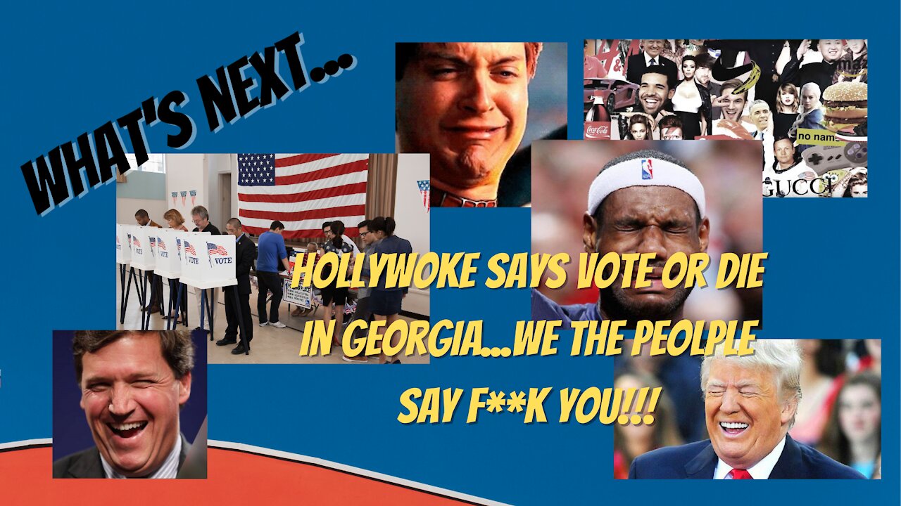 What's Next...HOLLYWOKE GOES REEEEEEEEE!!! OVER GA VOTING LAW...