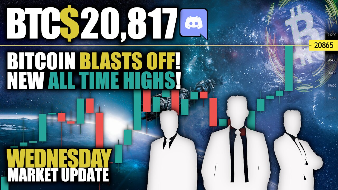 #BreakingBitcoin Market Analysis!🔴Crypto & FOREX Live!🔴Wednesday Breakout to New ATH!