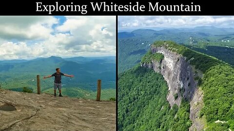 Hiking The Tallest Cliff in East USA | Whiteside Mountain (North Carolina)