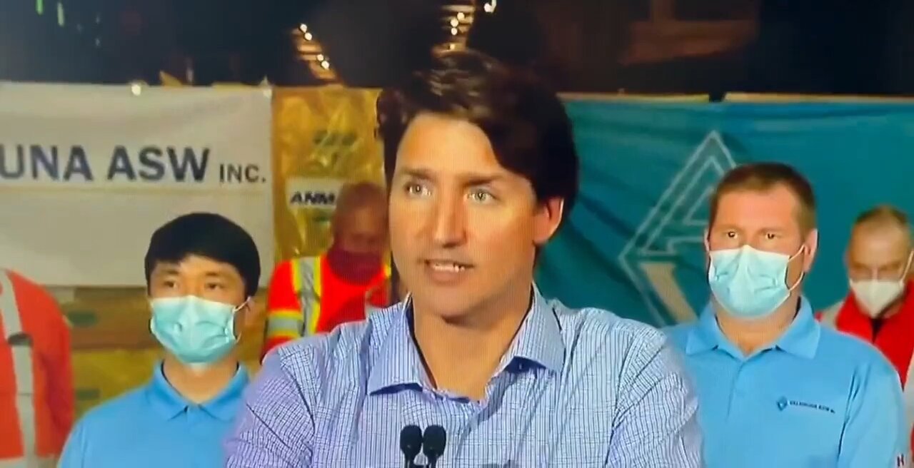 Trudeau - "Its time to be vaccinated"