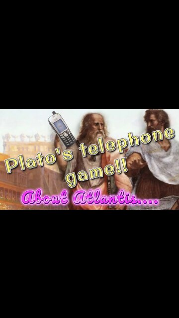 Plato's telephone game!!#Shorts